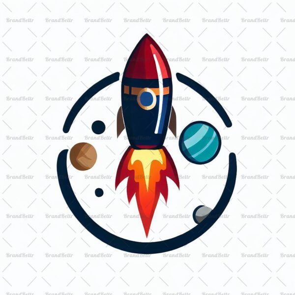 Rakete und Planeten